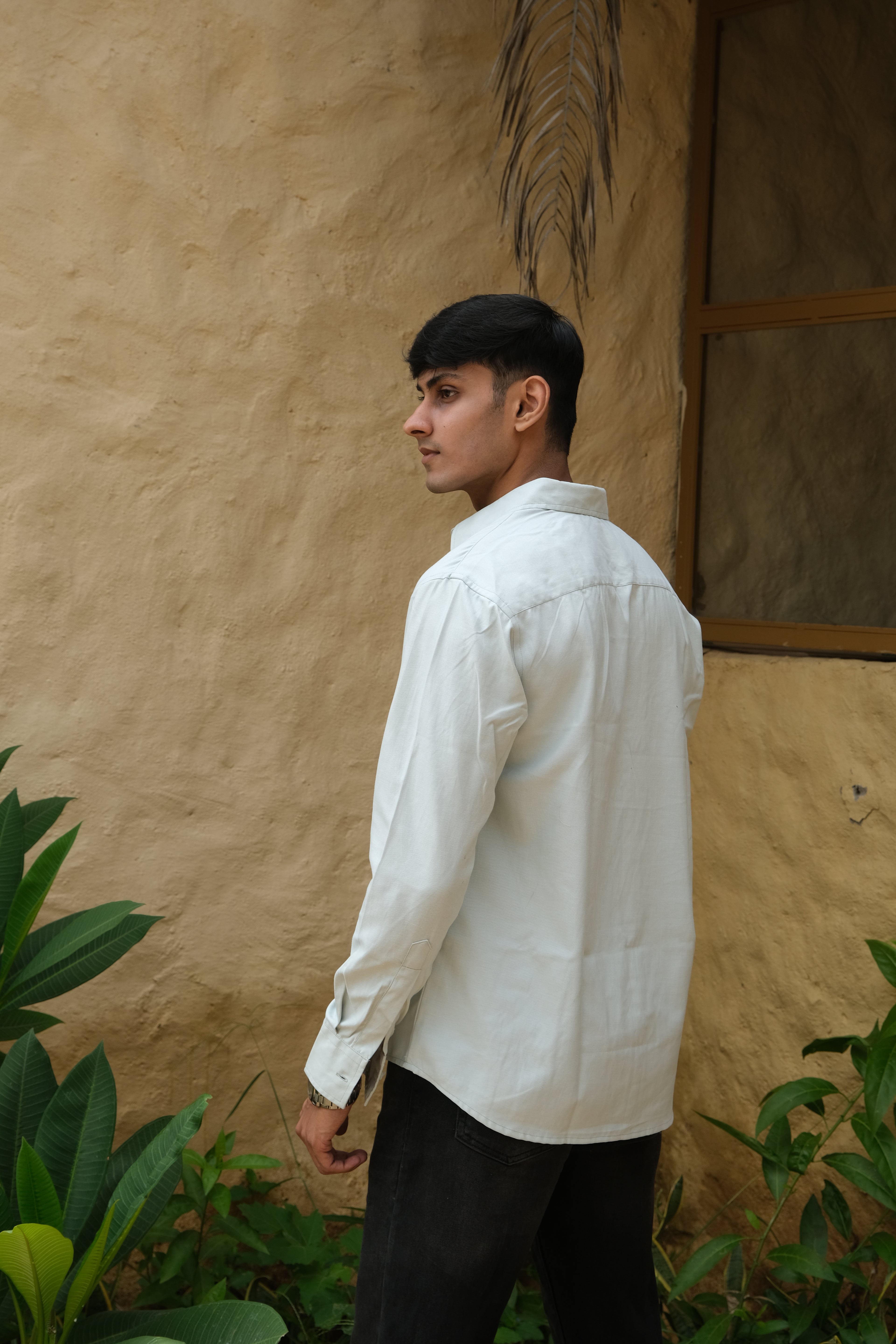 Mint Green Classic Men’s Oxford Shirt – Slim Fit 100% Cotton