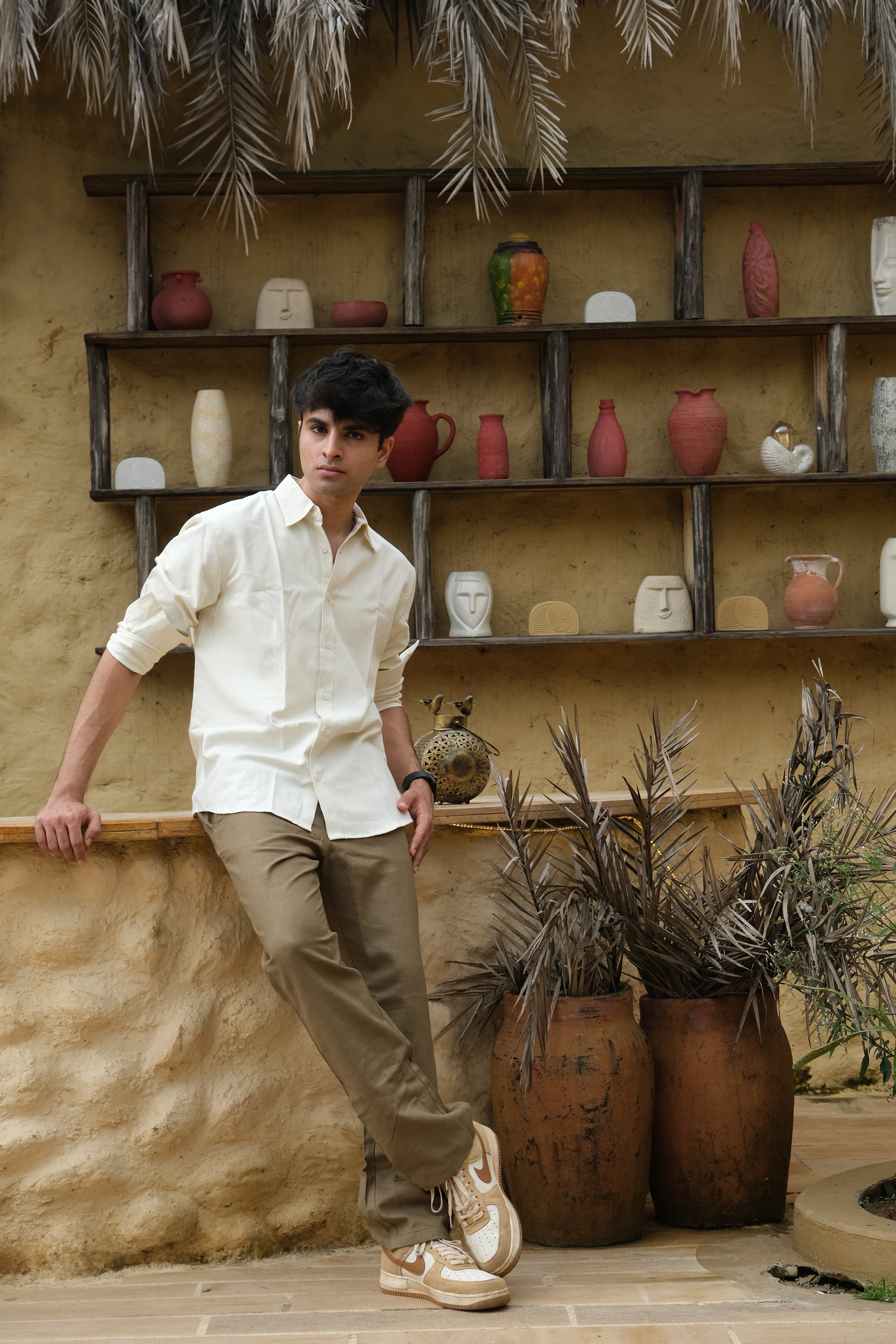 Classic Men’s Oxford Shirt – Slim Fit 100% Cotton Casual