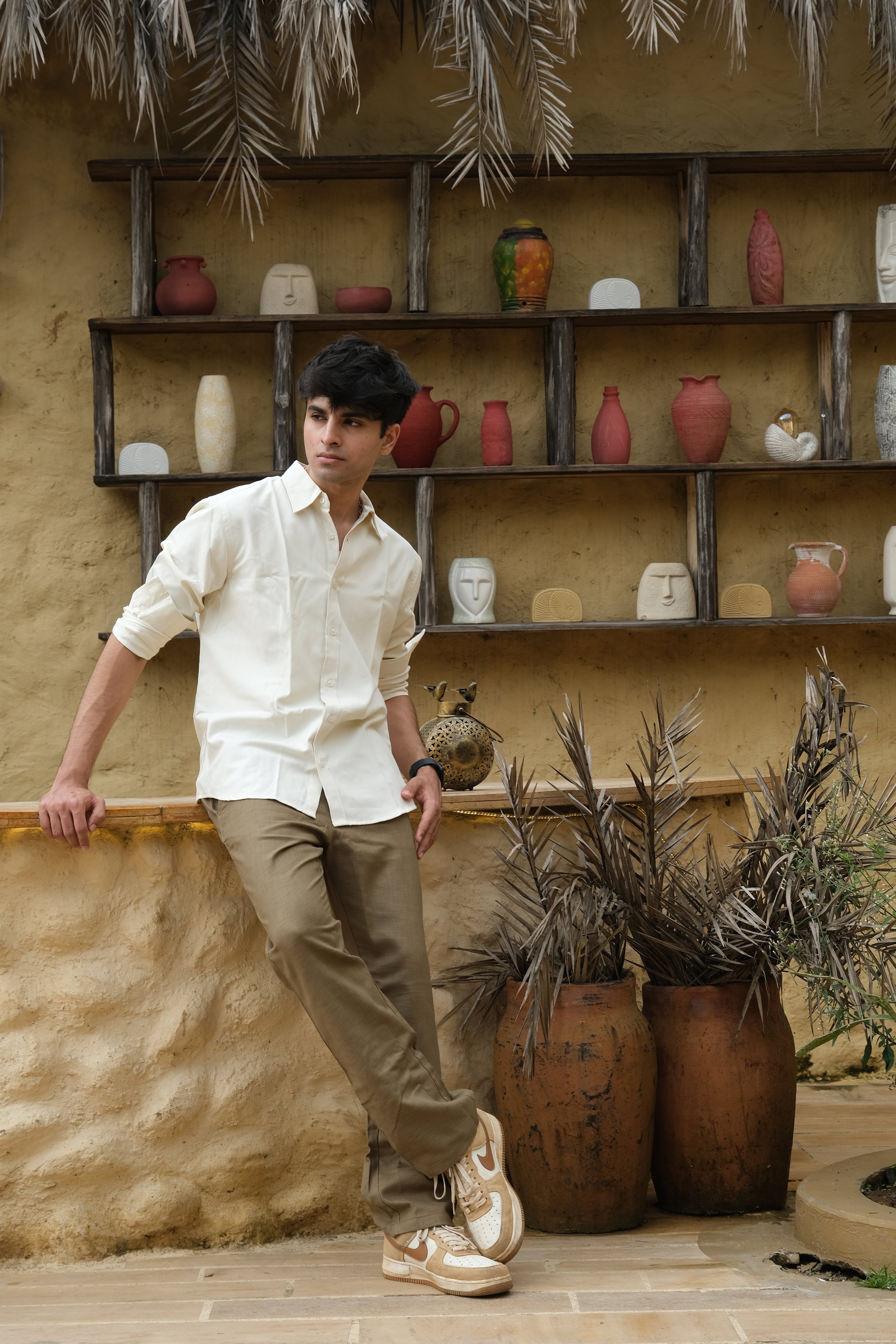 Classic Men’s Oxford Shirt – Slim Fit 100% Cotton Casual