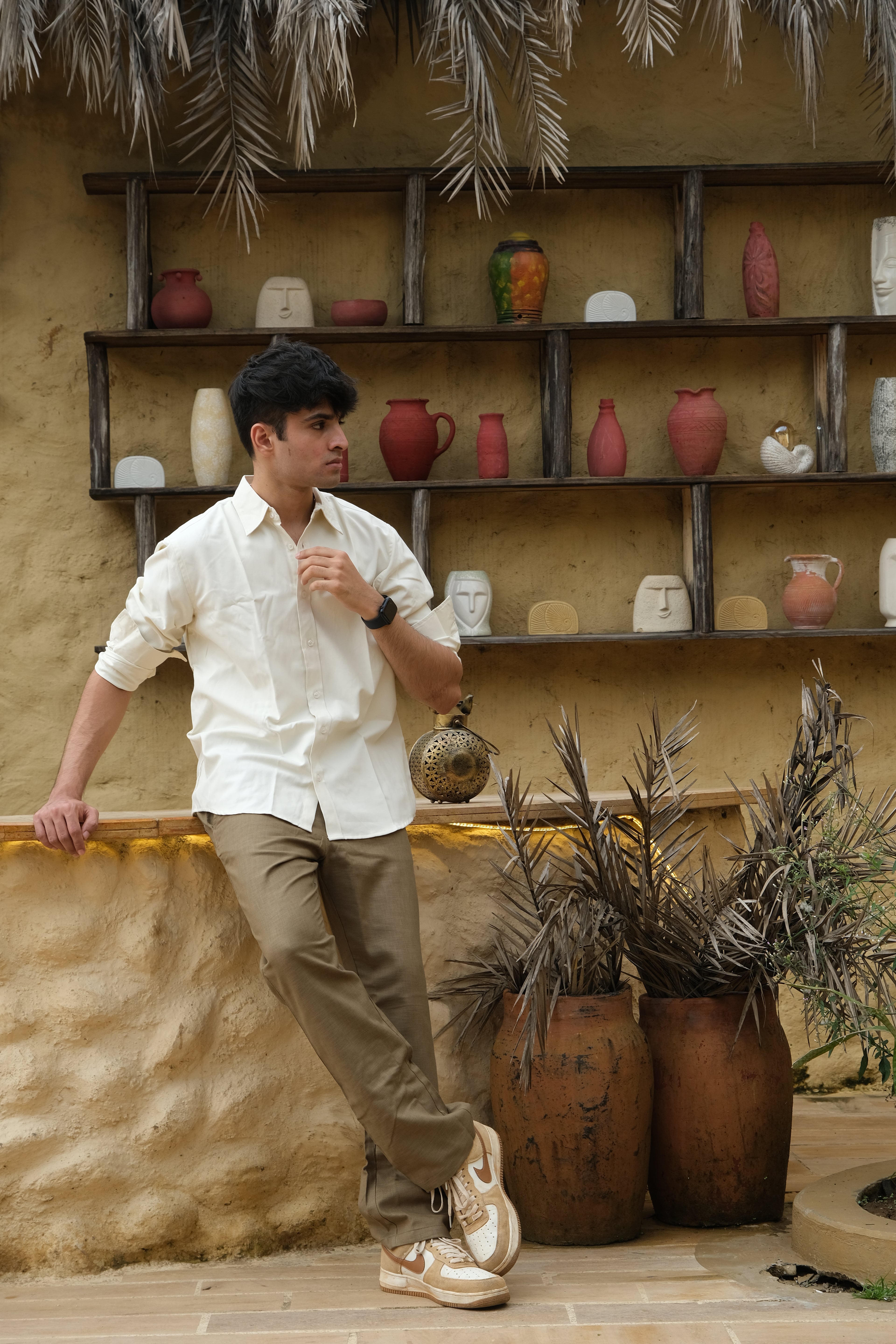 Classic Men’s Oxford Shirt – Slim Fit 100% Cotton Casual