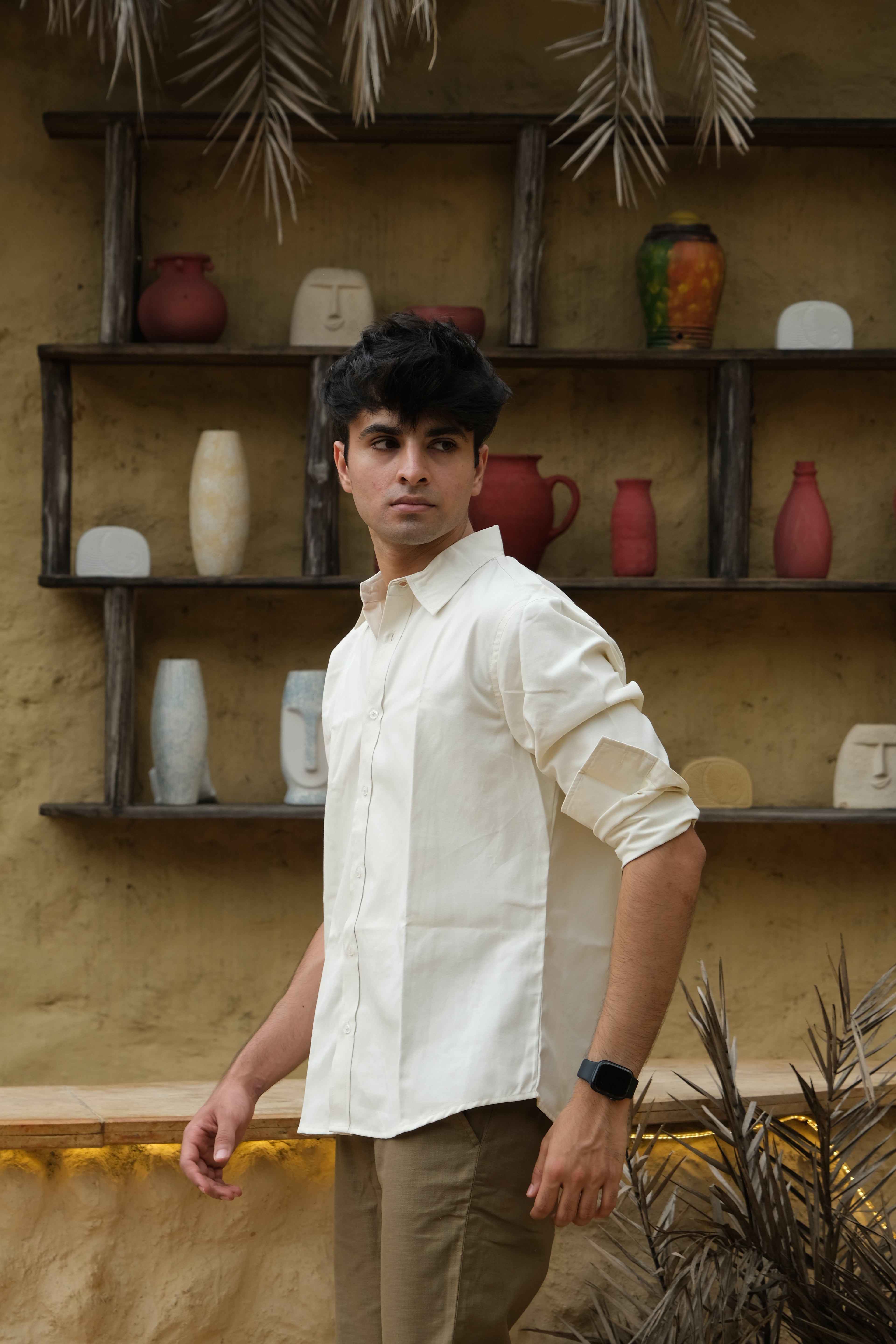 Classic Men’s Oxford Shirt – Slim Fit 100% Cotton Casual